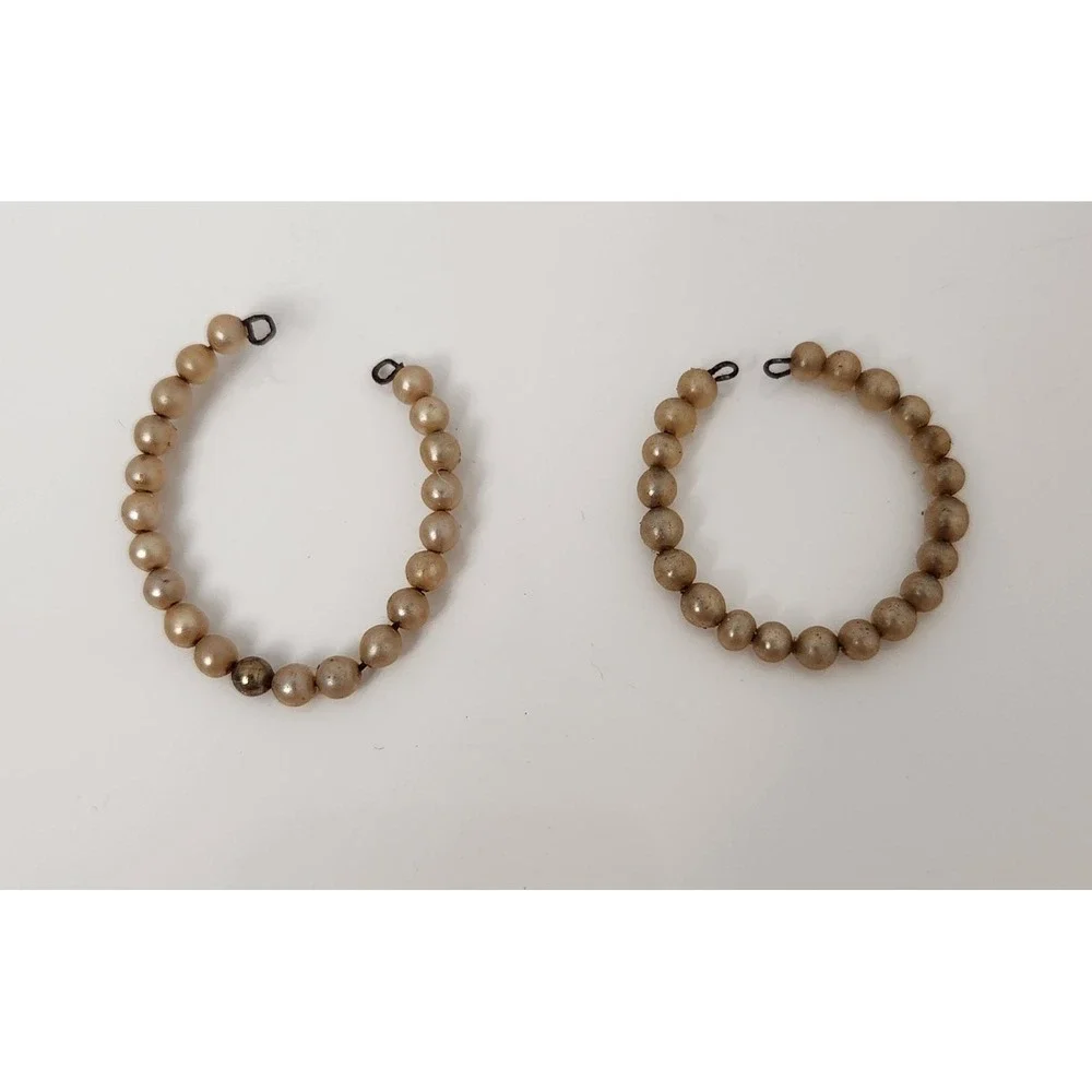 Vintage‎ 1950s/1960's Barbie Pearl Style Necklaces (Set Of 2)
